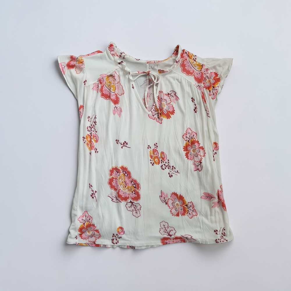 Loft Outlet Floral Top-Size Large